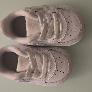 Nike Air force 1 size 2 crib shoes for baby